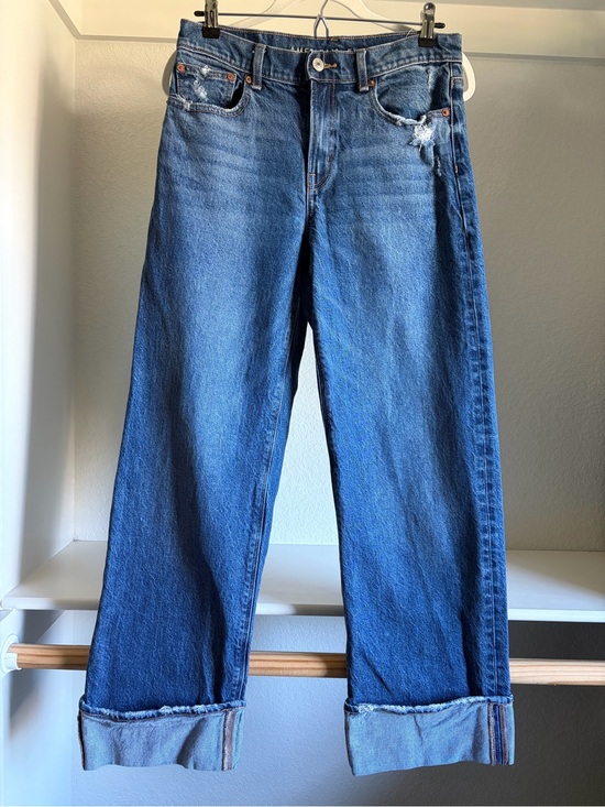 American Eagle Outfitters Denim - American Eagle Stovepipe Jeans - Medium Wash